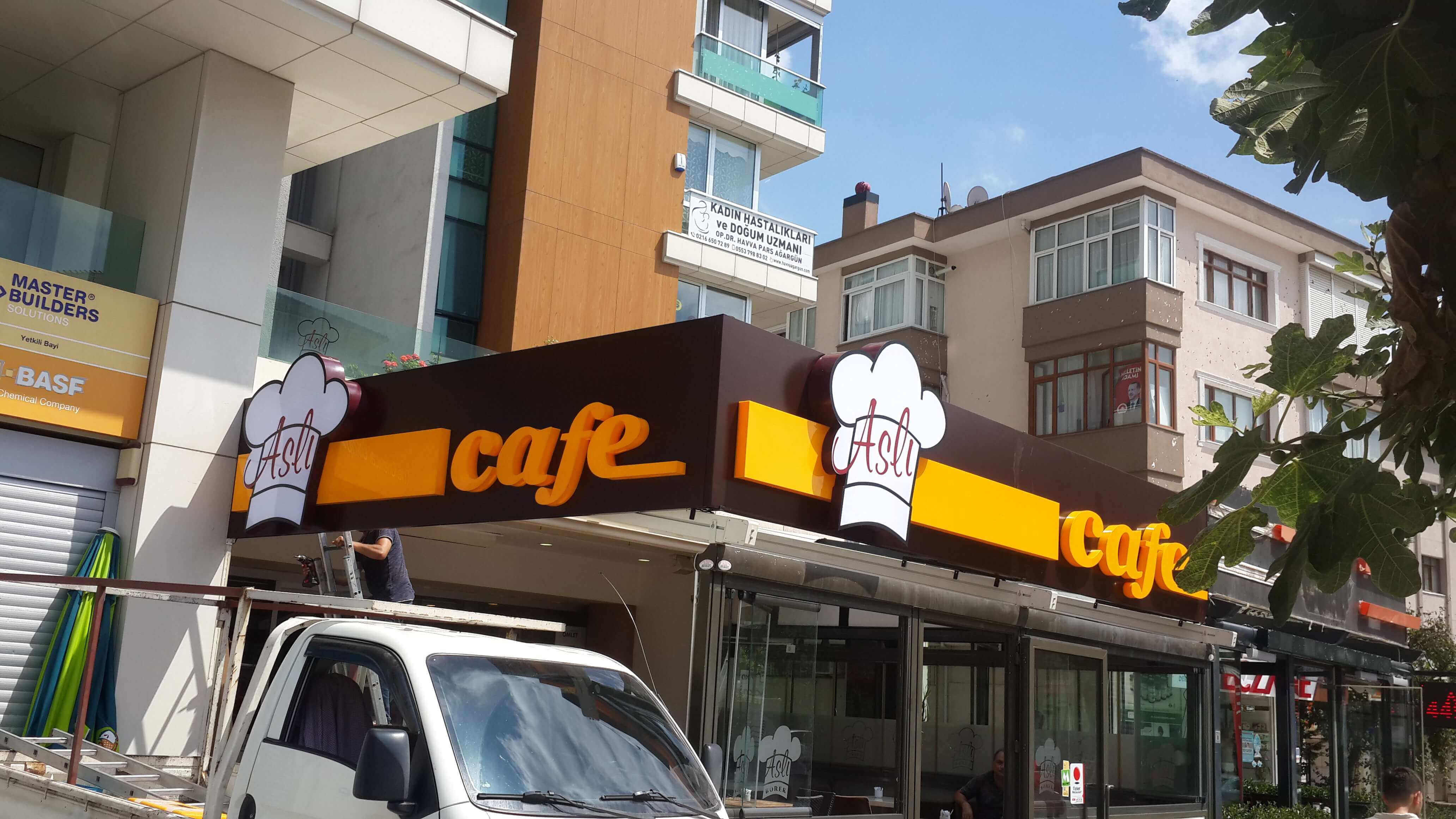 Dış mekan ışıklı tabela 6